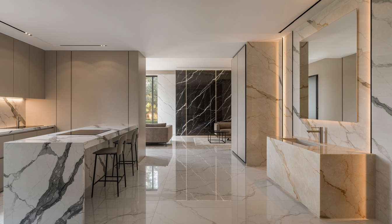 Marble kitchen